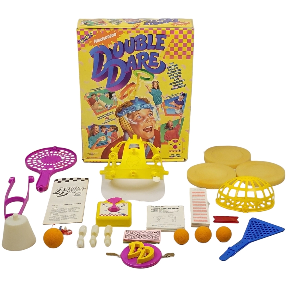 Nickelodeon Double Dare COMPLETE Game #9300 - Pressman 1987